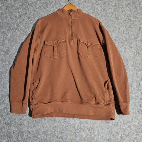 Magellan Other - Magellan Pullover Sweater Mens Medium Half Zip Outdoor Pockets Workwear